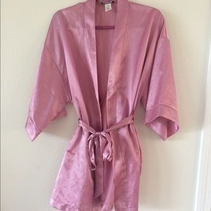 Satin kimono robe size L
